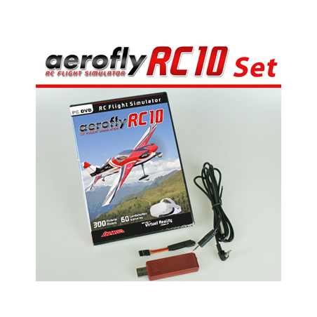 Aerofly RC 10 with Spektrum cord