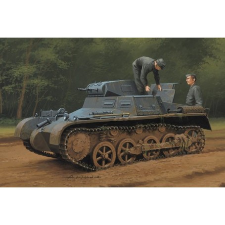 Kit Modello Pz.Kpfw Ausf.A Sd.Kfz.101 (inizio / fine)