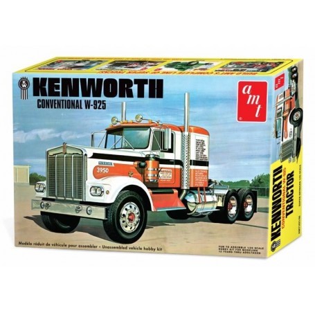 Kit modello Kenworth Conventional W925 che si muove sul seminterrato