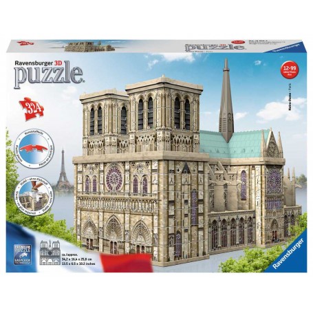  Puzzle 3d Notre-Dame di Parigi