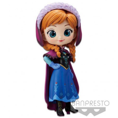 Figurina Disney Q Posket Mini Figure Anna A Normal Color Version 14 cm
