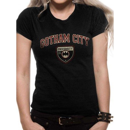  Batman Ladies T-Shirt Gotham City University