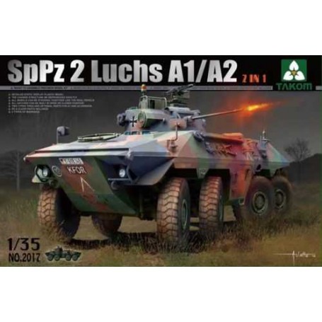 Kit Modello Bundeswehr SpPz 2 Luchs A1 / A2 '2 in 1'