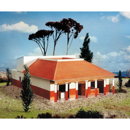 Modello di cartone Casa di campagna romana