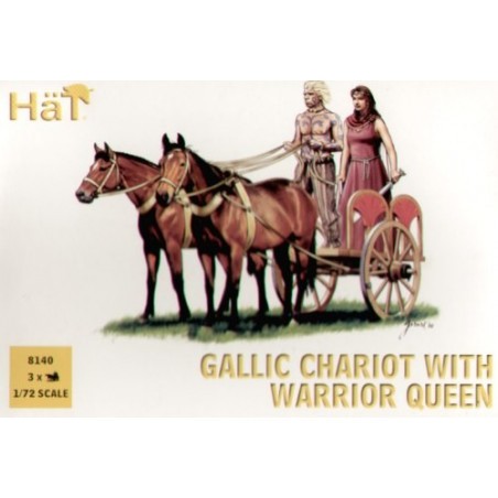 Figurine storiche Gallic Chariot with the Warrior Queen