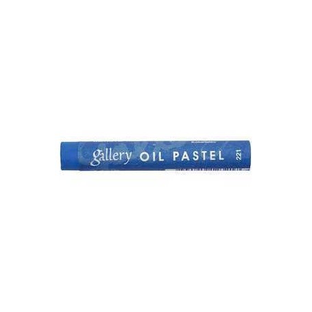 Pastelli a olio Gallery Premium, spess. 11 mm, L: 7 cm, blu cobalto (221), 6pz