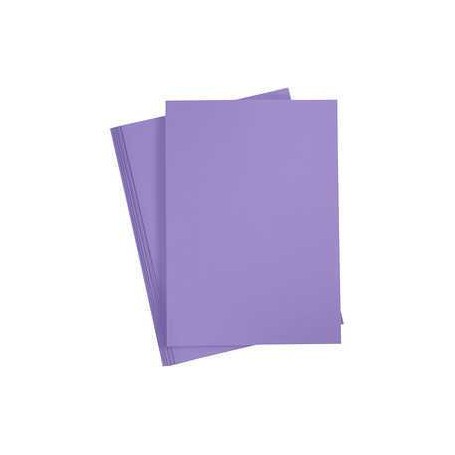  Cartoncino colorato, A4 210x297 mm,  180 g, viola, 20fgl.