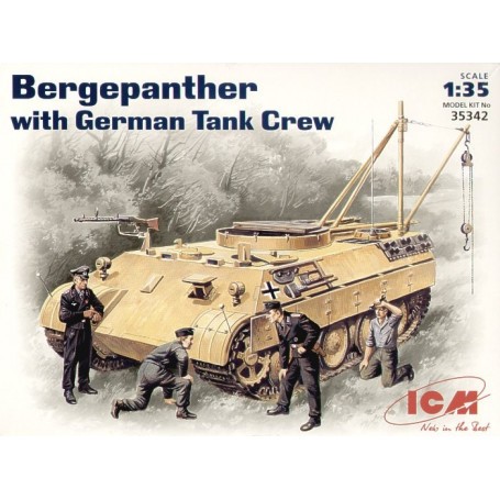 Modellini di veicoli militari BergePanther with Tank Crew