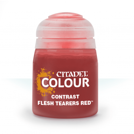 Vernice CONTRAST: FLESH TEARERS RED (18ML) 