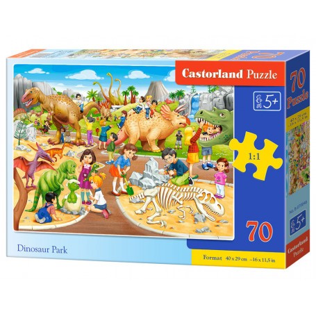  Dinosaur Park, Puzzle 70 Teile