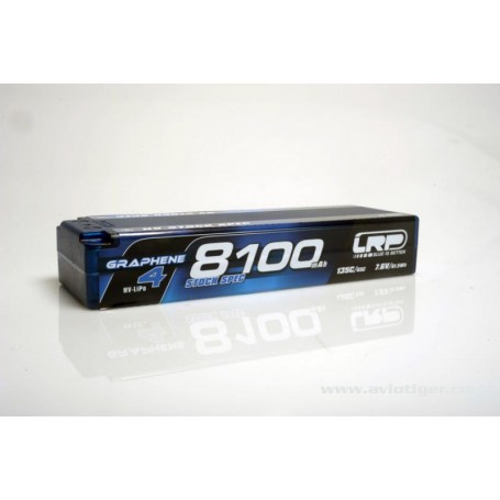  Batteria LIPO 7.6V 81000 HV GRAPHENE 4 135C / 65C
