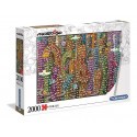  Puzzle Mordillo Panorama 2000 pezzi - La giungla