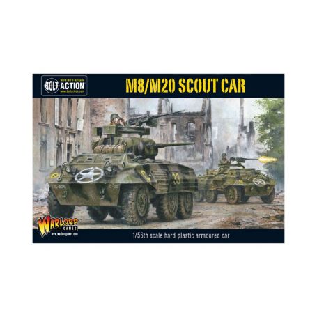 Giochi di action figure: estensioni e scatole di figure M8 / M20 Greyhound Scout Car