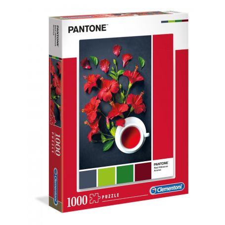  Puzzle Pantone - Aroma di ibisco rosso