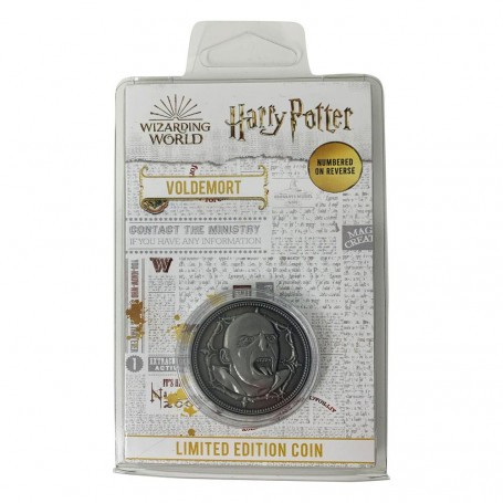  Moneta da collezione Voldemort di Harry Potter in edizione limitata