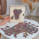 Puzzle in legno L'elefante imperiale