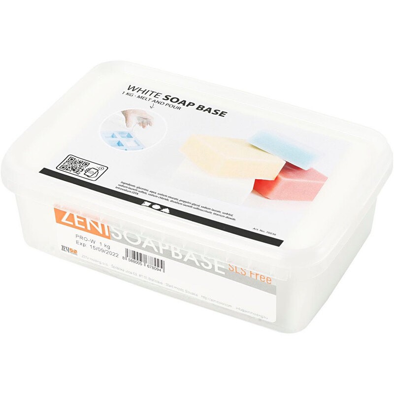 Cc hobby Base per sapone, bianca, 1 kg nel 1001hobbies (Ref.-70036)