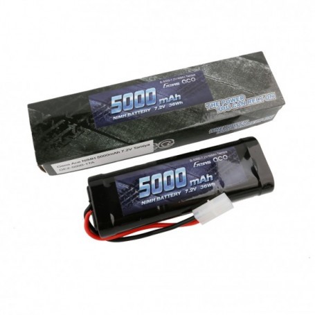  Batteria Gens ace 7.2V-5000Mah NiMh (Tamiya) 135x48x25mm 420g