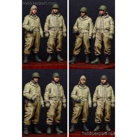 Figurini SET EQUIPAGGIO AFV USA WW2 (2 FIGURE)