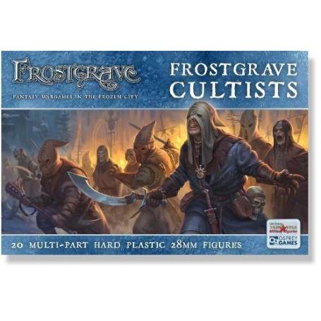 Giochi di action figure: estensioni e scatole di figure Cultisti di Frostgrave
