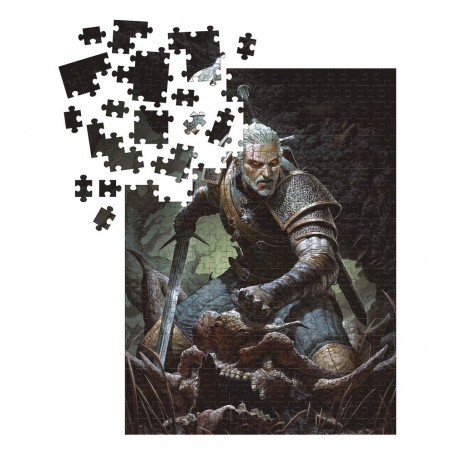  The Witcher 3 Caccia Selvaggia Puzzle Geralt - Trofeo