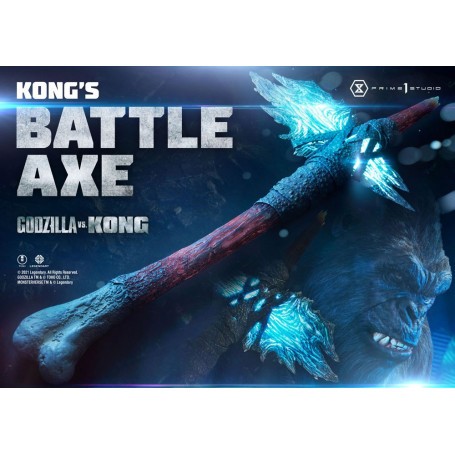 Repliche: 1:1 Godzilla vs Kong Replica 1/1 Ascia da battaglia di Kong 95 cm