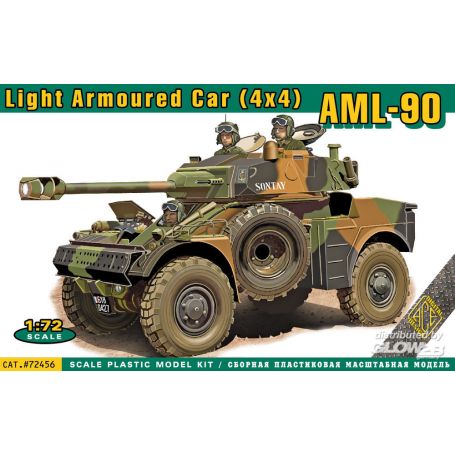 Kit Modello Auto blindata leggera AML-90 (4x4)