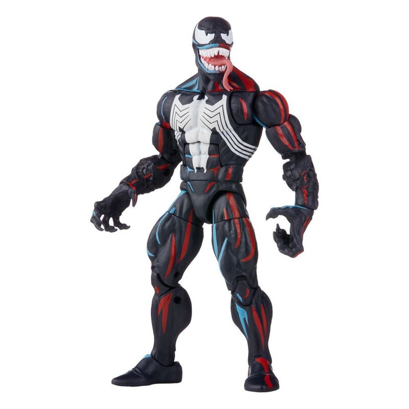 Figurine Marvel Legends Retro Venom SDCC Escluso Hasbro Pulse 15cm