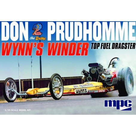 Kit modello Don Snake Prudhomme Wynns Winder Dragster