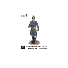 Figurini Comando di fanteria austriaca napoleonica