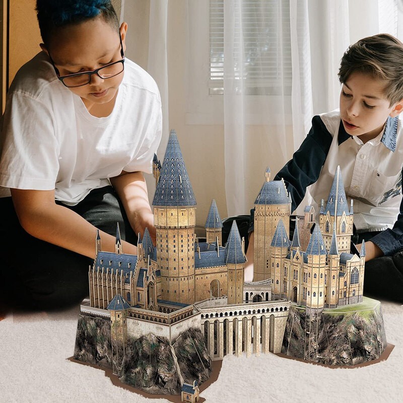 Puzzle 3D Harry Potter Castello di Hogwarts (197 pezzi)