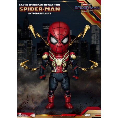  Spider-Man: No Way Home Egg Attack Spider-Man tuta integrata action figure 17 cm