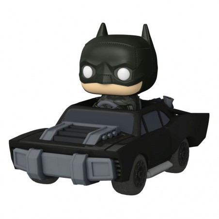 Figurina Batman POP! Rides Super Deluxe Vinyl Figure Batman in Batmobile 15 cm