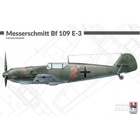 Kit modello Messerschmitt Bf 109 E-3