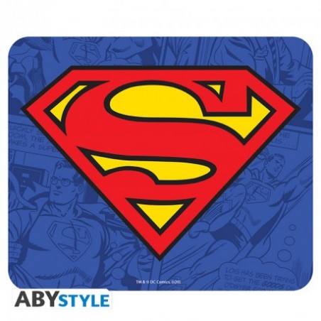  DC COMICS - Tappetino per mouse morbido - Logo Superman