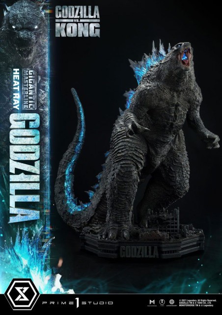 Statue Godzilla vs. Kong Giant Masterline Heat Ray Godzilla Statua 87 cm