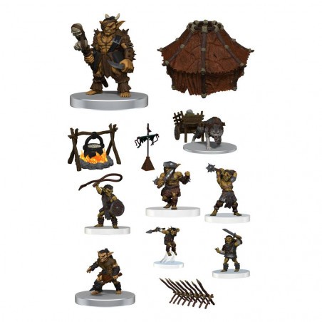 Giochi di ruolo: figurini D&D Icons of the Realms Miniature pre-dipinte Avventura in una scatola - Campo dei Goblin