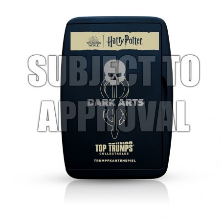  Gioco di carte di Harry Potter Top Trumps Quiz Arti oscure Collezionabili *TEDESCO*