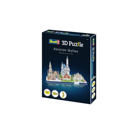 Puzzle 3d Puzzle Bayern Skyline