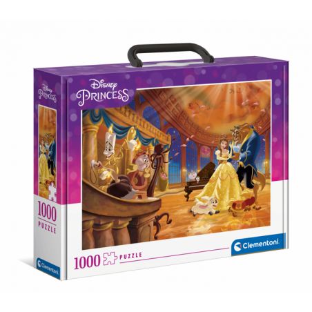 Puzzle Valigia 1000 pezzi - Principesse Disney