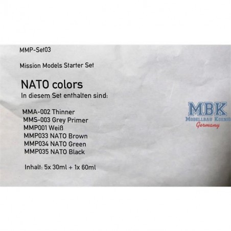  NATO colors Set