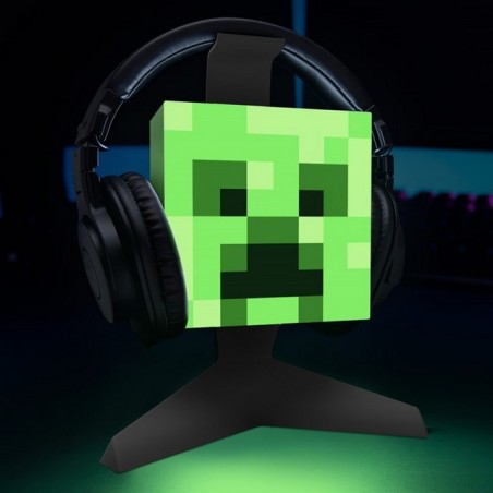  Minecraft Creeper : Supporto per cuffie illuminato