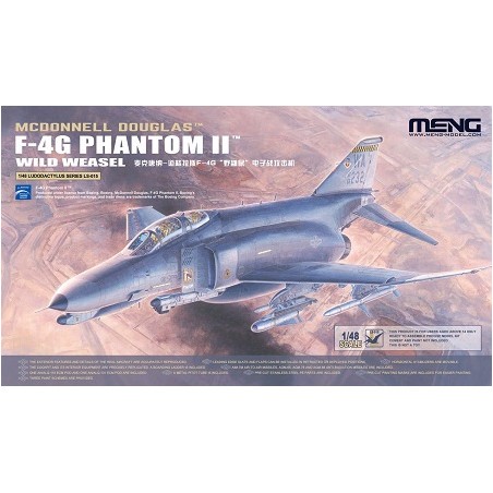 Kit modello McDonnell F-4G Phantom II Wild WeaselIn scadenza nel 2022