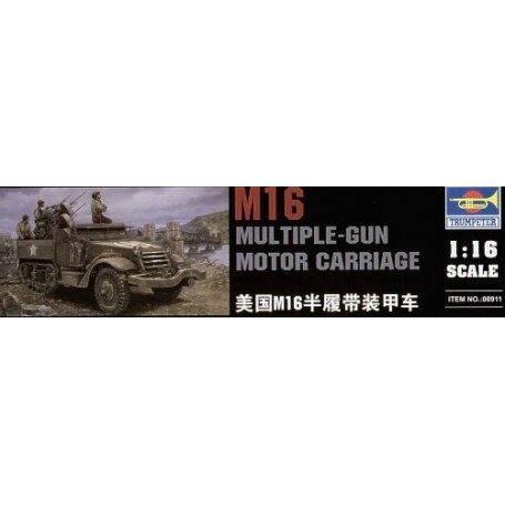 Kit Modello M16 Half Track Multiple Gun Motor Carriage