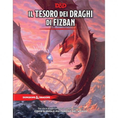 Giochi da tavolo e accessori Dungeons & Dragons RPG Il tesoro dei draghi di Fizban *ITALIANO*