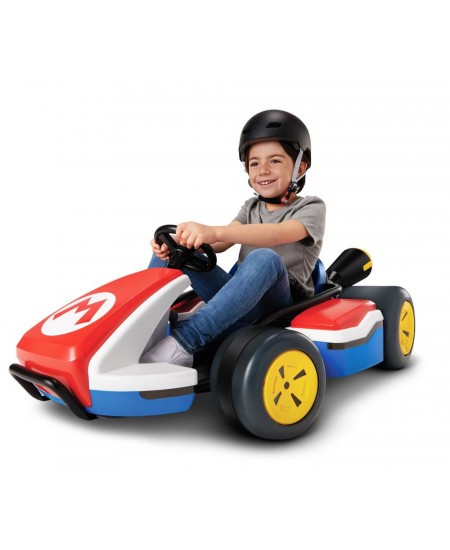 Jakks pacific Veicolo elettrico Mario Kart 1/1 Ride-On Racer 24V
