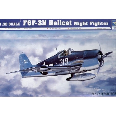 Kit modello Grumman F6F-3N Hellcat Night Fighter