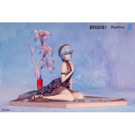 Figurina Evangelion Rei Ayanami: Sussurro di fiori ver. 15 cm
