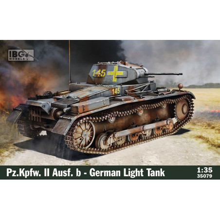 Kit Modello Pz.Kpfw.II Ausf.B - Carro leggero tedesco