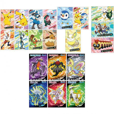  Pokemon Collect Cards Box 20 confezioni